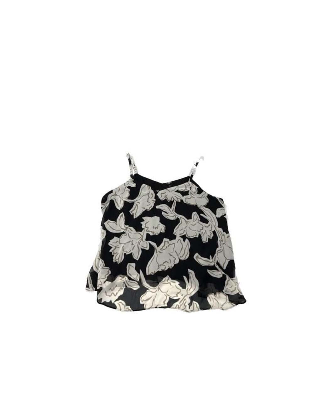 Torrid Sophie Chiffon Swing Cami in Black Floral